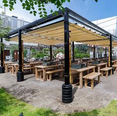 旅するビアガーデン Hello 新宿BBQ ビアガーデン